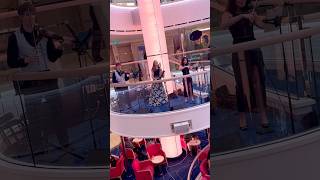 Canon in D by Pachelbel Polaris String Trio onboard Carnival Horizon violin cellist livemusic [upl. by Yolande]