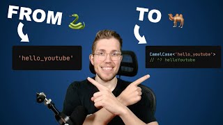 From Snakes 🐍 To Camels 🐫  Create the CamelCase Type in TypeScript [upl. by Ahcire]