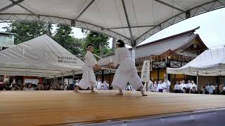 鹿島神流  Kashima Shin Ryu・令和5年6月鹿島神宮  June 2023 Kashima Shrine [upl. by Irik]