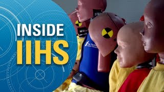 Inside IIHS Crash test dummies at work [upl. by Introk]