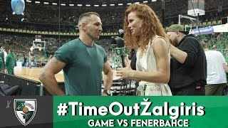 TimeOutŽalgiris Se04 Ep22 EuroLeague Playoffs Game 4 vs Fenerbahce [upl. by Maynord]