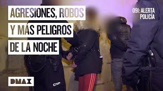 Peligros en la noche agresiones robos y amenazas  091 Alerta policía [upl. by Alliuqet304]