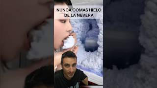 No comas hielo de la nevera curiosidades emergencia supervivencia [upl. by Llerdnod]