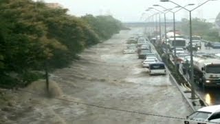 Mauritian capital Port Louis rocked by heavy floods [upl. by Nitnert309]