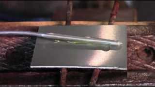 How to Solder or Braze Zinc Plates at Half the Melting Point of Zinc [upl. by Nagah]