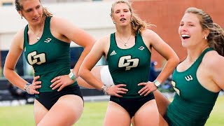 Cal Poly womens college high jump beautiful athlete [upl. by Anipsed]