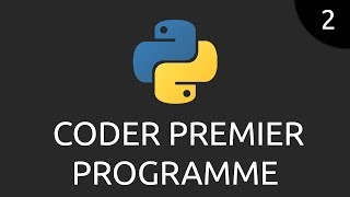 Python 2  coder premier programme [upl. by Sweeney]