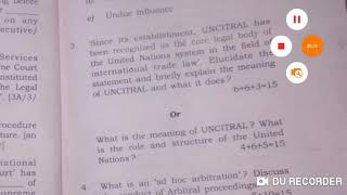 UNCITRAL meaning  Function [upl. by Eiramave]