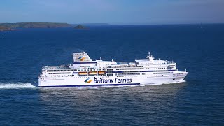 PontAven  Brittany Ferries Cruise Ferry [upl. by Kciderf]