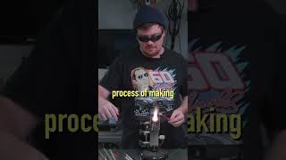 🔥 Glass Blowing X Engraving A new Glass Blowing mixed medium [upl. by Ardnuahs]