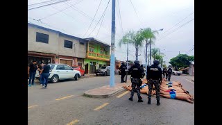 TRAS UN INTENSO ENFRENTAMIENTO 68 TERRORISTAS FUERON DETENIDOS POR LA POLICÍA EN YAGUACHI [upl. by Ninon]