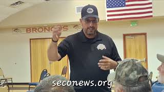 La Junta Police Dept Neighborhood Watch Town Hall Meeting Presentation [upl. by Nylitak]