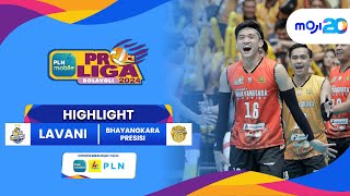 LavAni VS Bhayangkara Presisi 13  Highlight PLN Mobile Proliga 2024 [upl. by Alinoel]