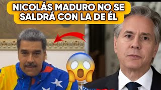 Nicolás Maduro no se saldrá con la de él usa toma carta en el asunto [upl. by Salome398]