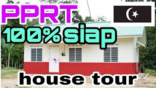 100 SIAP Pembinaan rumah PPRT Terengganu 2022HOUSE TOUR [upl. by Higgins723]