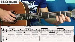 Most Common Fingerstyle Arpeggio with Beautiful Chord Progression [upl. by Gunar]