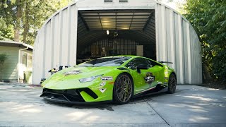 Twin Turbo Huracan Performante Detail 4K [upl. by Aihsel]