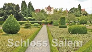 Bodensee  Kloster und Schloss Salem  Eindrucksvolles Zisterzienserkloster [upl. by Auj]