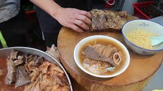 醇和滷水 新鮮牛腩 新鮮牛雜 落足香料 超過30年 Beef Brisket Tripe Offal 新興麵家 屯門紅橋井財街青菱徑 花椒 八角 桂皮 草果 香葉 南薑 老薑YouTuberUSA [upl. by Nitfa750]