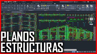 PLANOS ESTRUCTURALES con CYPECAD 2022  VIGAS  COLUMNAS  LOSAS  CIMENTACION  FACIL Y RAPIDO [upl. by Terej]