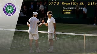 Roger Federer vs Andy Roddick Wimbledon Final 2009 Full Match [upl. by Trefor]