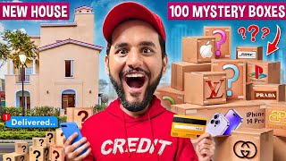 I Ordered 100 MYSTERY boxes in my NEW HOUSE  Rs 1 Lakh Profit [upl. by Redleh]