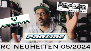 RC NEUHEITEN 052024  PROLINE RACING  BITTYDESIGN  ABSIMA  Was gibts neues an der RC Front [upl. by Pickard850]