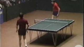 Li Zhenshi vs Tibor Klampar 1979 Norwich Union Masters TopspinTV [upl. by Leatrice]