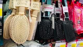 Hair Brush  supermarket walk around  budget hair brushe [upl. by Lavine]