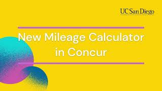 How to Calculate Mileage in Concur [upl. by Annis]