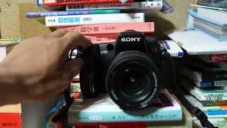 SONY a700 The shutter click [upl. by Yerg]