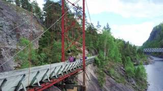 Tømmerrenna i fantastisk natur  Vennesla [upl. by Adnama773]