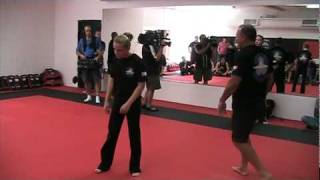 Krav Maga Demo at Bas Ruttens Elite MMA Gym [upl. by Shifra]