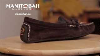 Manitobah Mukluks Product Feature quotCanoe Moccasinquot  with Waneek Horn Miller [upl. by Oriel]