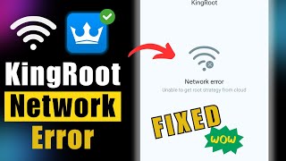 Fix Kingroot Network Error Problem [upl. by Lorrac]