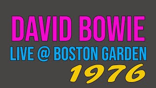 Stay  David Bowie Live at Boston Garden 1976 NEVER BEEN AIRED 8mm Film Footage [upl. by Amal]