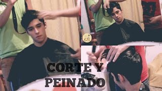 Corte y Peinado para Hombre  HairStyle Man [upl. by Lleneg]