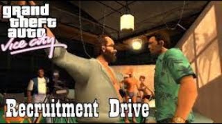 Recruitment Drive  Grand Theft Auto  Vice City 44 mission gameplay foryou gaming viral [upl. by Adey]