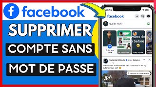 Comment Supprimer Un Compte Facebook Sans Mot De Passe [upl. by Avraham]