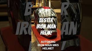 Autoking Iron man MK5 IV Helm Helmet Short Review [upl. by Ailak]