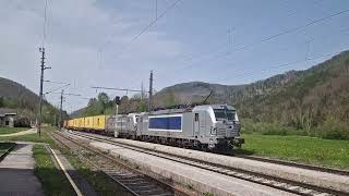 Durchfahrt des Containerzug TEC 41165 am 09042024 in Steyrling [upl. by Christoffer]