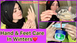 How To Get Rid Of Dry  Dull And Sun Tan In Winter  Hand And Feet Care In Winter  Dietitian Aqsa [upl. by Maddox]