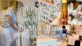 PRÉPARATIFS VACANCES  ADOS QUI PARTENT SEULES 🛫🏖️organisation valise vacances [upl. by Vergil]