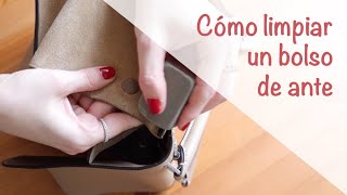 Cómo limpiar el ante Bolso Céline Trapeze [upl. by Ajiak]