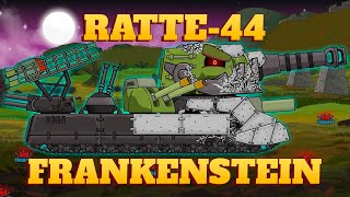 Ratte44 Frankenstein Monster  Cartoons about tanks [upl. by Valry]