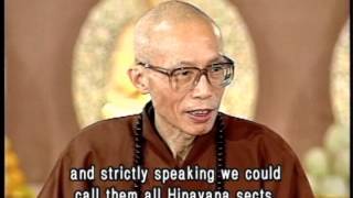 The difference between Mahayana and Hinayana BuddhismGDD0204 Master Sheng Yen [upl. by Atteynad]