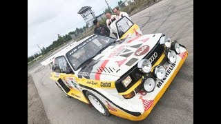 Legendary Audi S1 quattro amp Hannu Mikkola  KAASUJALKA [upl. by Strepphon]