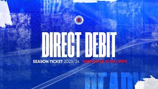 RANGERS SEASON TICKET RENEWALS  DIRECT DEBIT TUTORIAL [upl. by Caraviello]