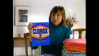 Clorox 2 Laundry Detergent Commercial 1991 [upl. by Niwre273]