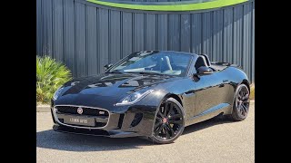 Jaguar FType S Cabriolet Noir 2017  Occasion France  LIGNON AUTOMOBILES [upl. by Rundgren]